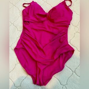 Popilush Magenta Shapewear One-Piece Swimsuit – Size 3XL – NWT